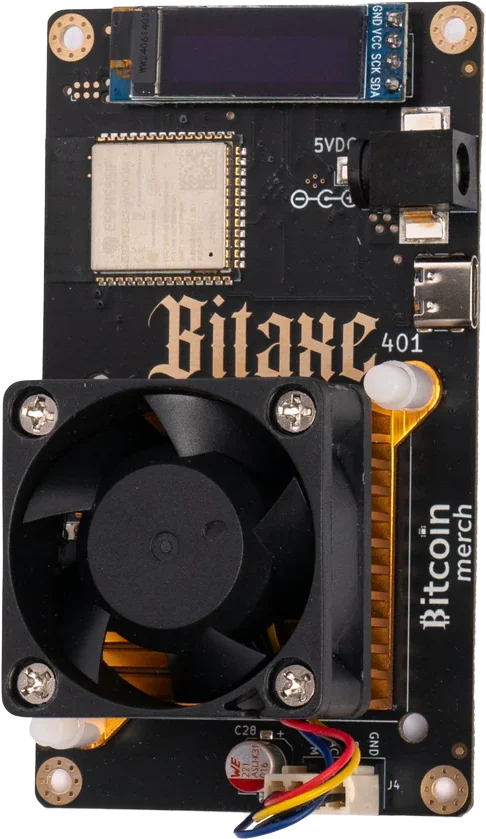 Bitaxe Supra 401 (600Gh/s)